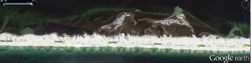 Johnson's Beach Post Locations