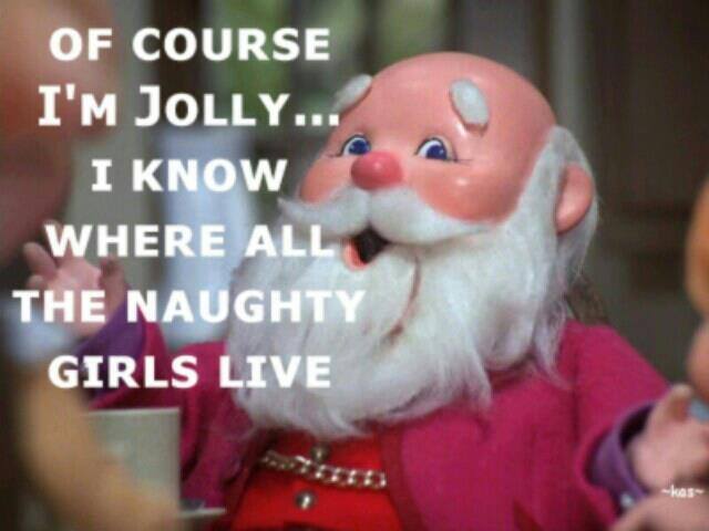 Santa Knows Where The Naughty Girls Are