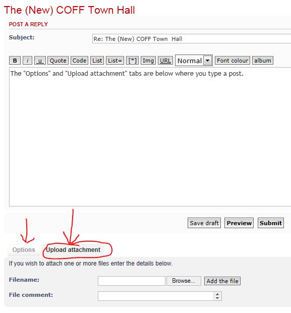 Upload Attachment Screenshot