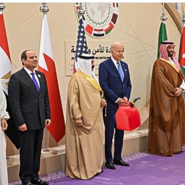 Dementia Joe's visit to the Saudis